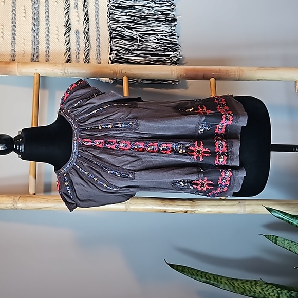 Free People MOROCCO Embellished Top - Picture 3 of 13